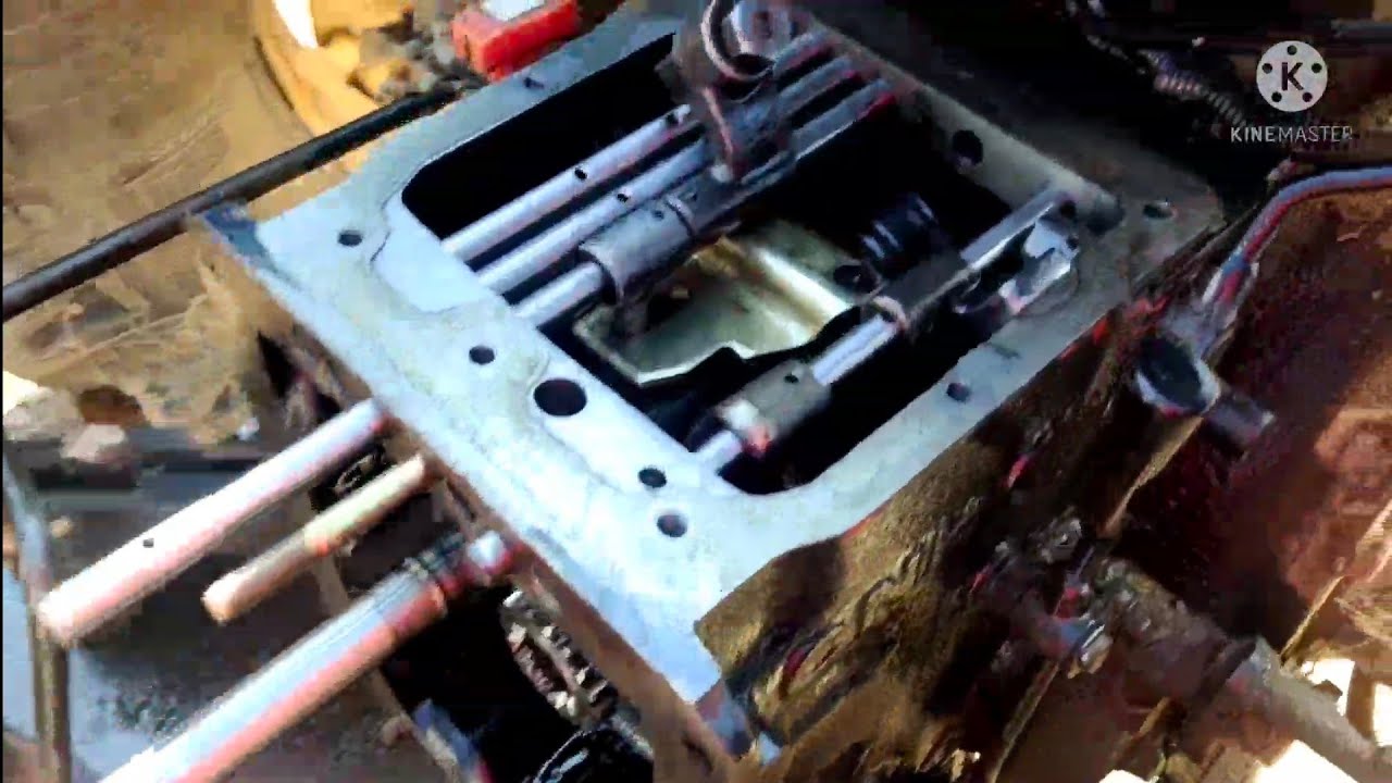 New Holland 5500 ka gear box repairing gear shifter lever ka goli espring kaise fitting kare