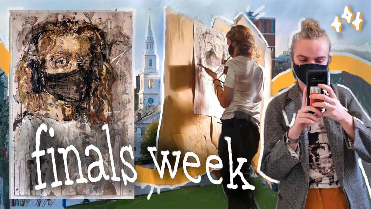finals week at art school *RISD freshman year* 🥠