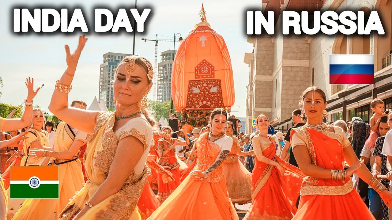 Indians 🇮🇳celebrate India Independence Day in Russia 🇷🇺 Moscow|INDIA INDEPENDENCE DAY 2024