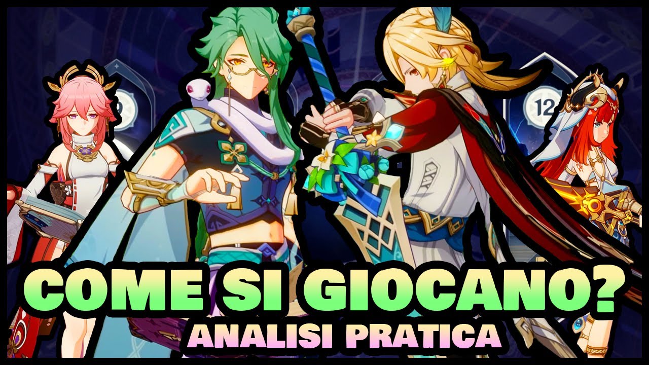 BAIZHU e KAVEH in Abyss 12: top o flop? - Analisi pratica [ Genshin Impact ITA ]
