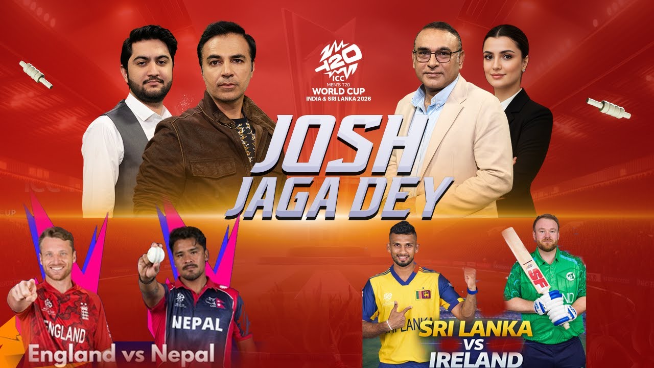 T20 WCup 2026 | Nepal Vs England |Sri Lanka Vs Ireland | Josh Jaga Dey | Amir Sohail | Salman Butt