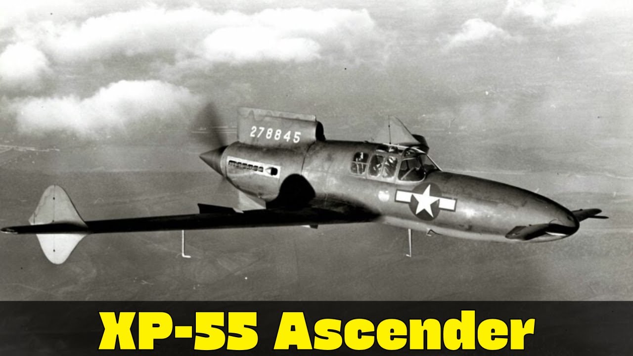 The Fighter That Never Fought | XP-55 Ascender