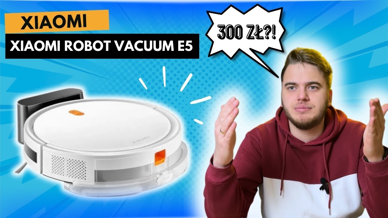 Xiaomi Robot Vacuum E5 &ndash; TANIO, ALE CZY WARTO? Recenzja najtańszego robota Xiaomi