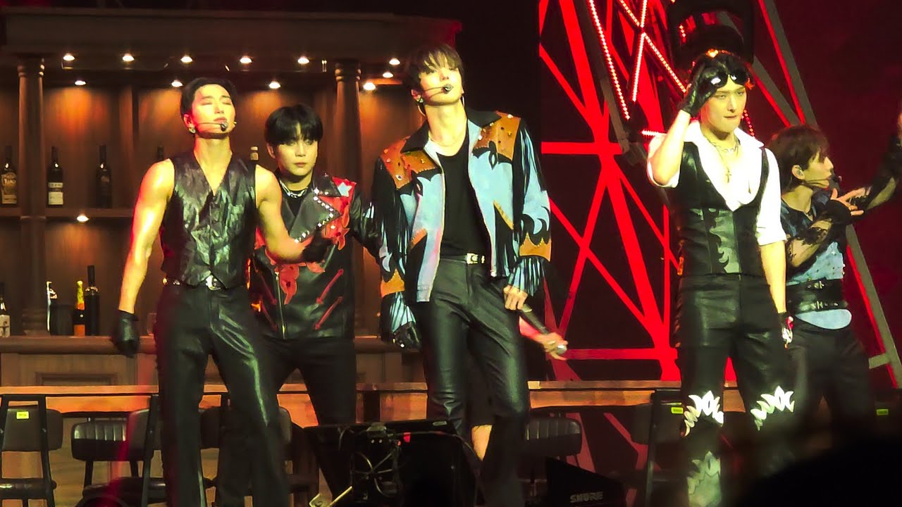 240717 ATEEZ - ARRIBA + DJANGO | 'Will To Power' Tour in Oakland [4K Fancam]