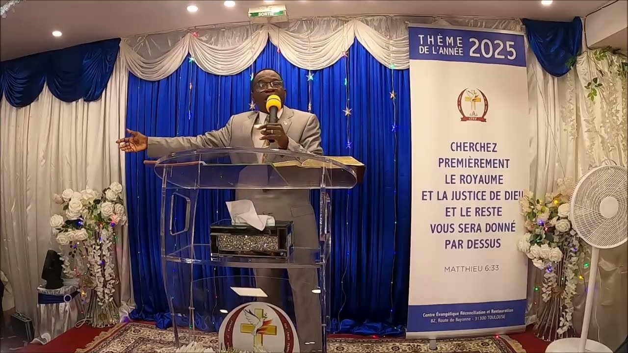 Thème : Jeûne et Prière - Pasteur Bill KALALA - CERR Toulouse / France