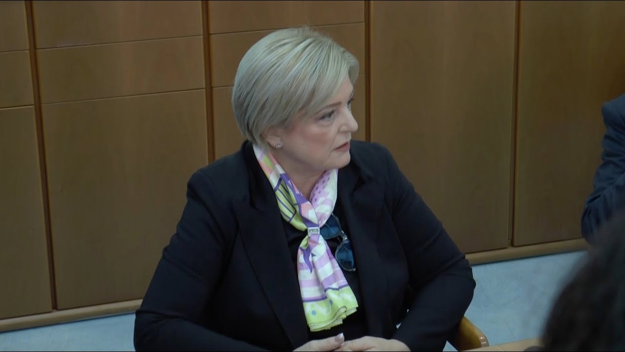 Marina Calderone a Taranto per la visita allo stabilimento di Acciaierie d'Italia