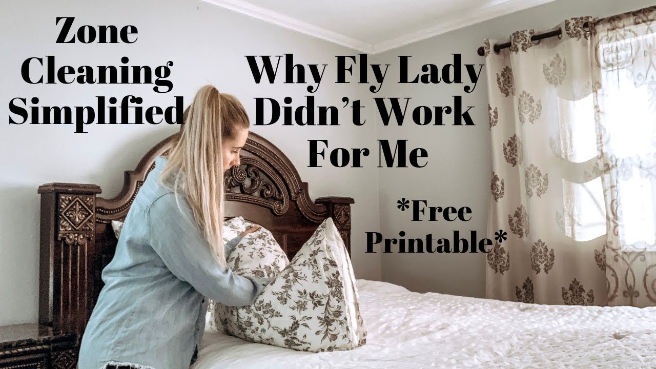 WHAT IS THE FLY LADY SYSTEM?-WHY IT DIDN'T WORK FOR ME AND HOW I SIMPLIFIED IT-FREE PRINTABLE