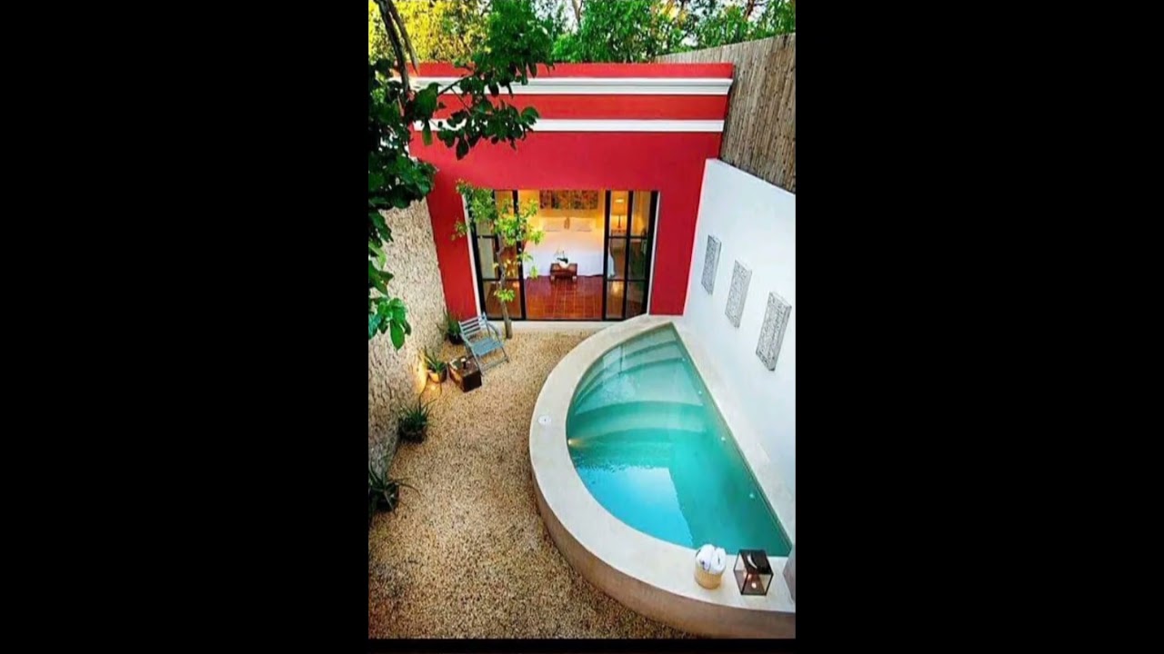 Excellent and attractive small pool design ideas for pool lovers.A.M fun fin game & designs