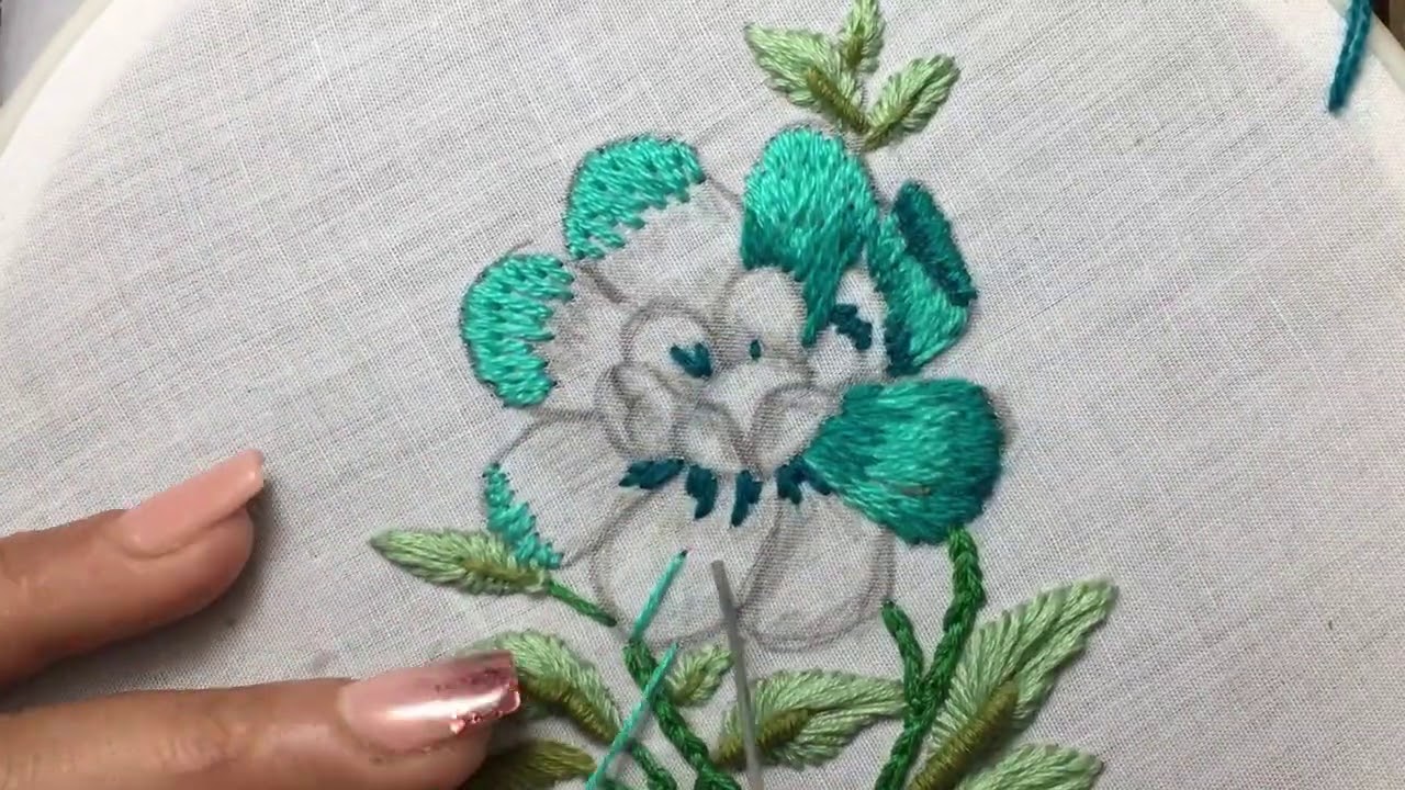 HAND EMBROIDERY | BORDADOS A MANO PASO A PASO | BORDADOS DE FLORES