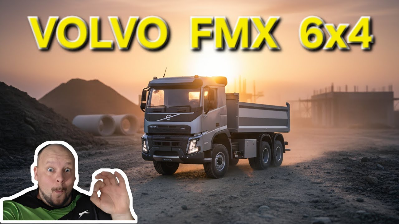 Volvo FMX Metall LKW Kipper 1:14 FM_EFMX6x4K 