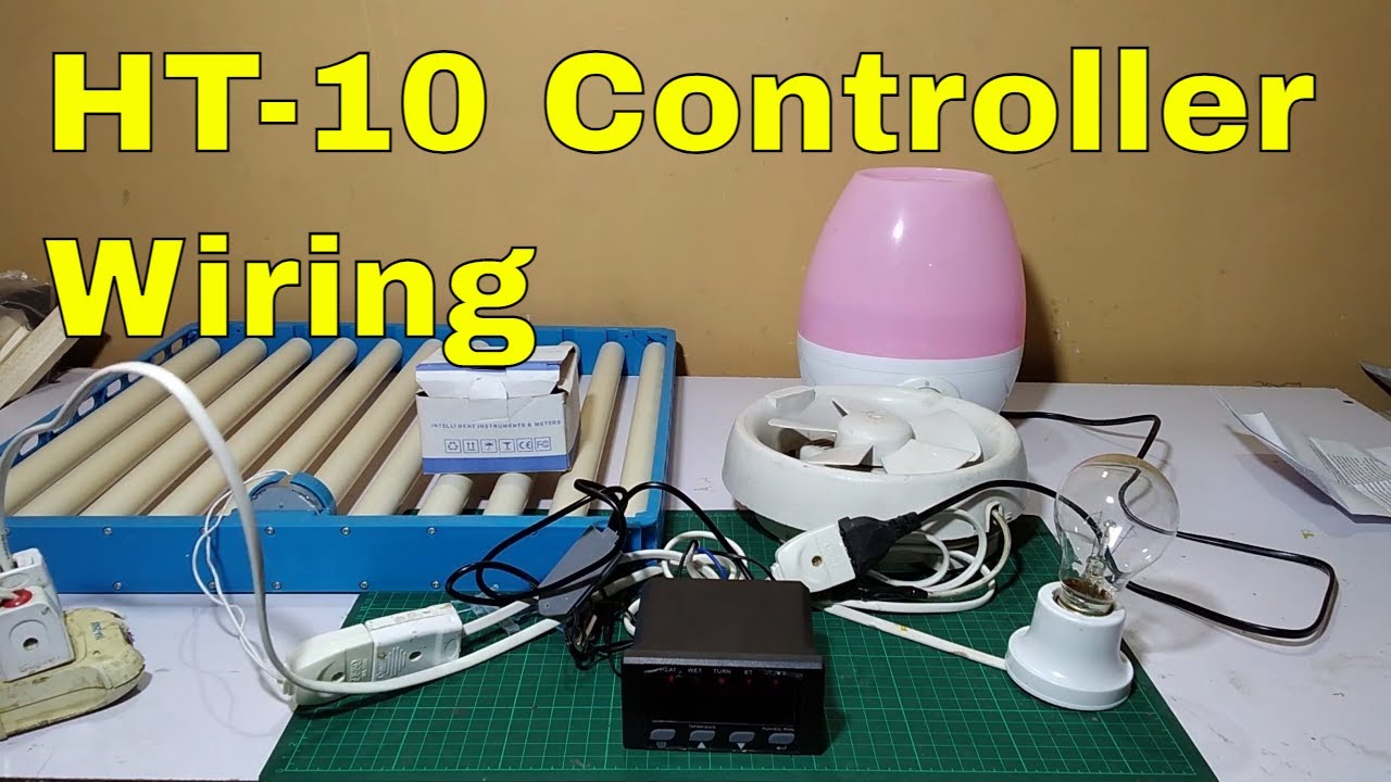 HT-10 Temperature and humidity controller wiring - HT-10 wiring