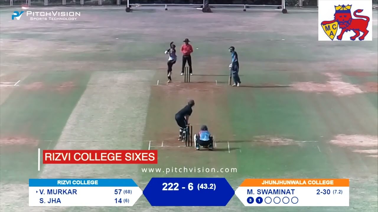 Throwback to the Inter College Senior Cricket Tournament Final | Mumbai Cricket Association