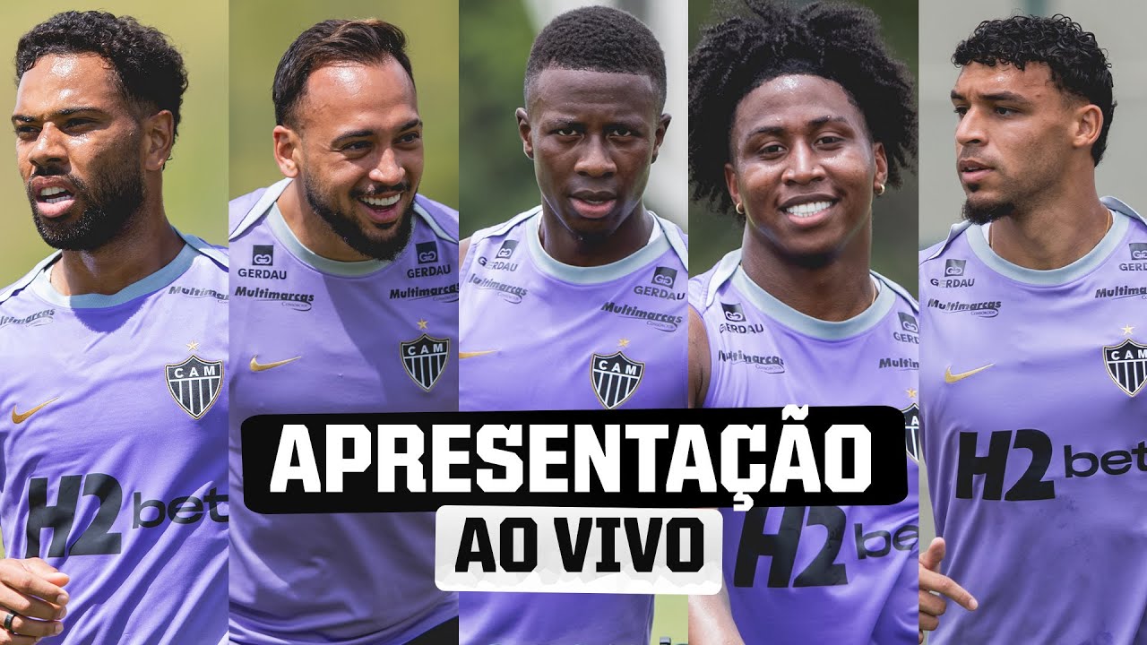 AO VIVO: LODI, MAYCON, MINDA, PRECIADO e VICTOR HUGO | APRESENTAÇÃO OFICIAL