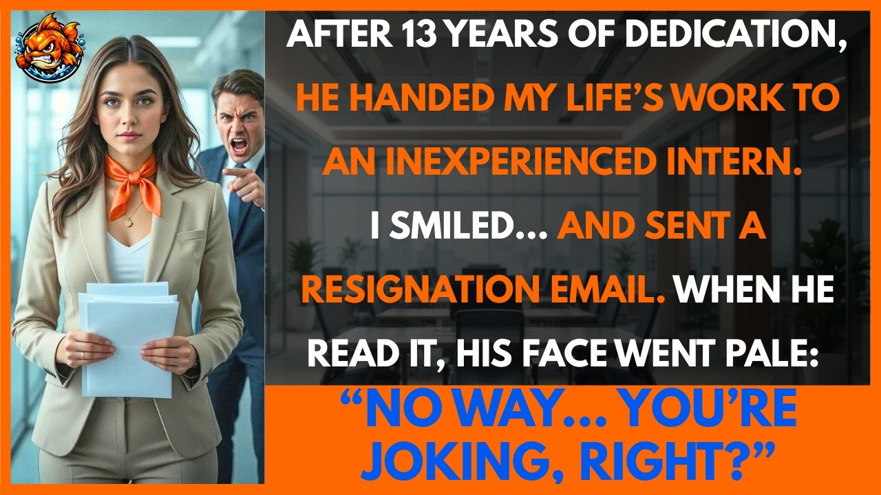 After 13 Years, CEO Gave My Project to an Intern -  My Resignation Crushed the Company