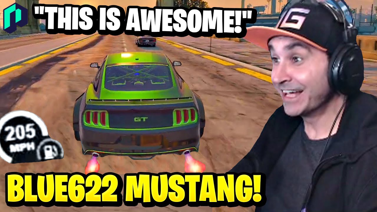 Summit1g Drives FIRST Blue622 Mustang Fully Upgraded! | GTA 5 NoPixel RP