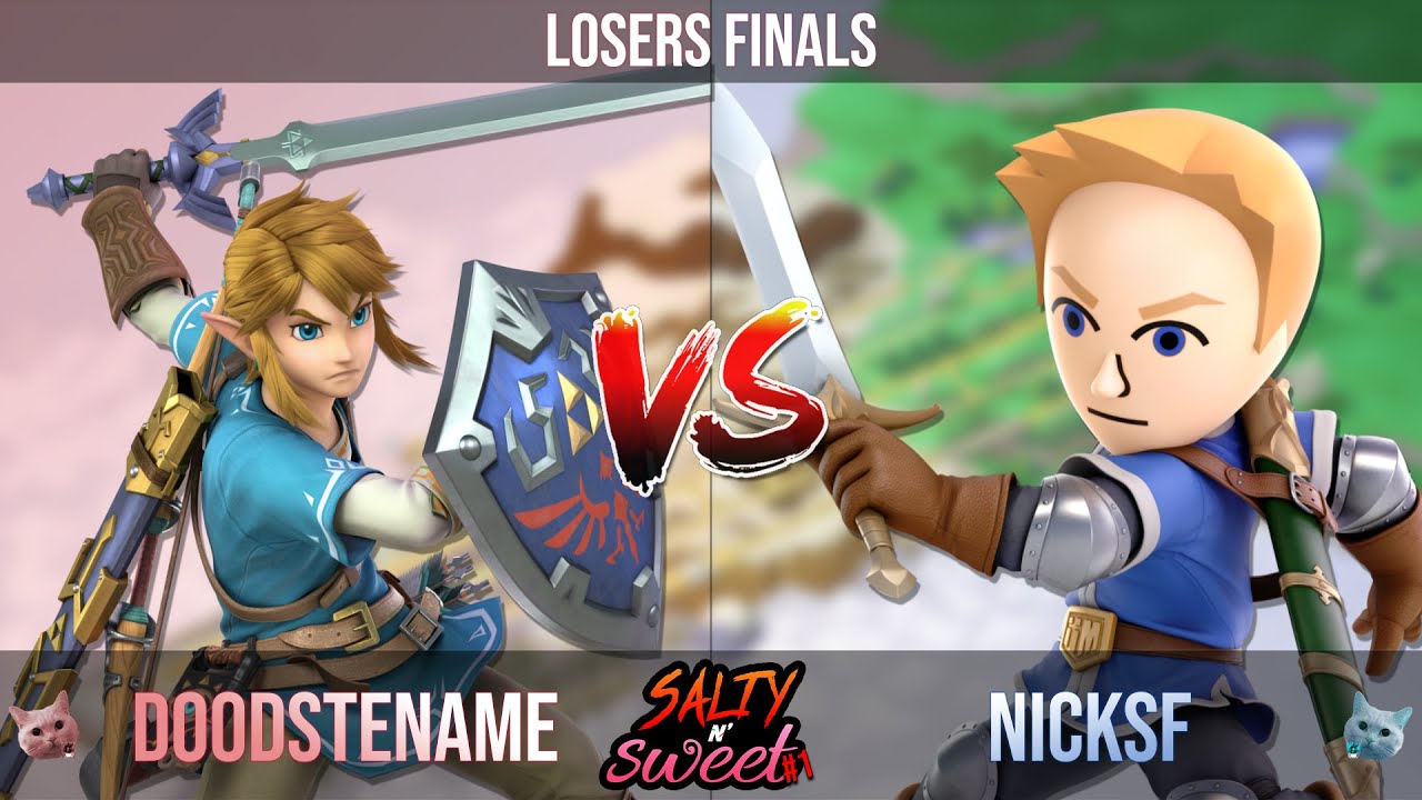 SaltySweet # 01 | doodstename (Link) vs NickSF (Mii Swordfighter) | Losers Finals | SSBU Ultimate