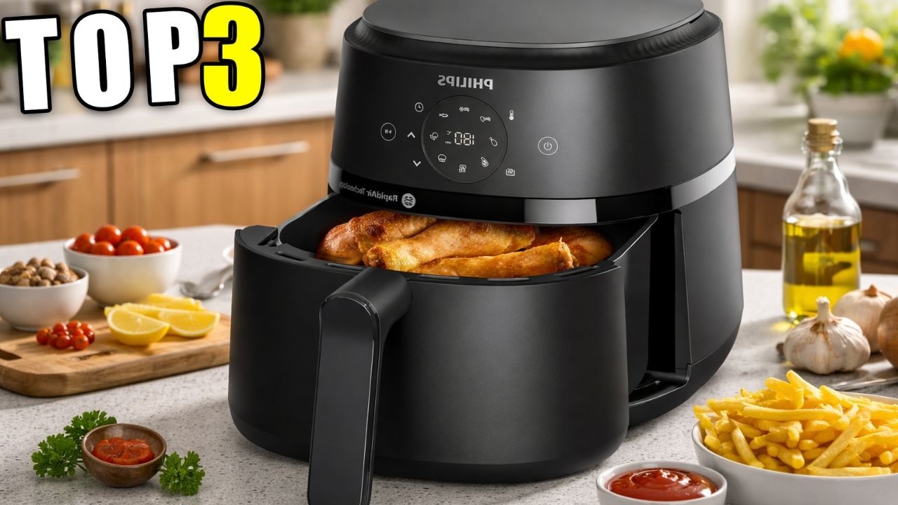 Top 3 Meilleures Friteuses sans huile 2026