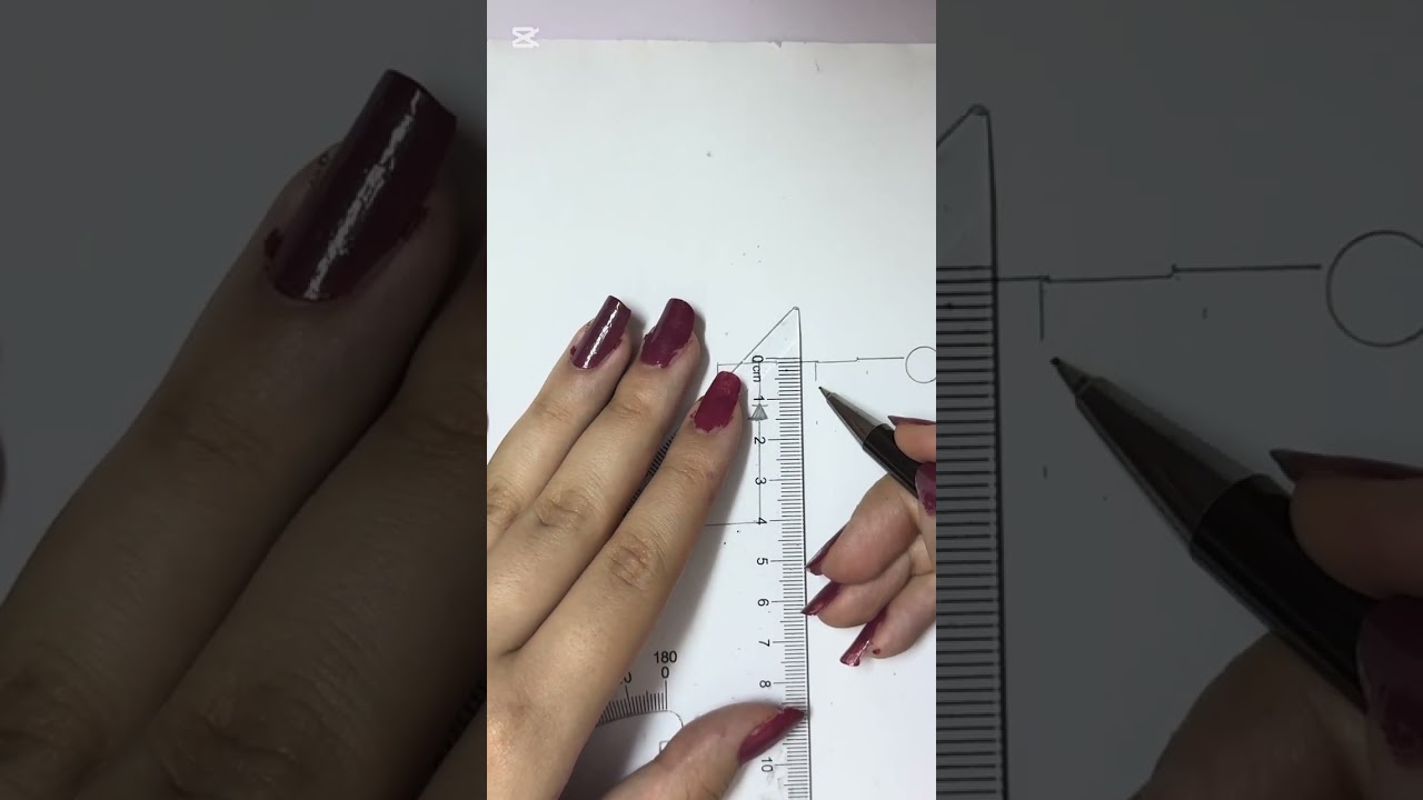 شرح الرسم صناعي لل صف ثالث مهني فصل ثاني الدائرة الكهربائية لمجهز قدرة الجهاز سماع نبض الجنين