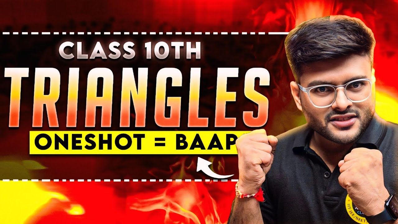 Triangle One Shot I Class 10 Triangle One Shot I Class 10 Triangle Chapter I Maths #triangle