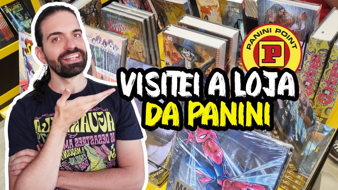 VISITEI A LOJA DA PANINI & FUI CONFERIR OS LANÇAMENTOS!