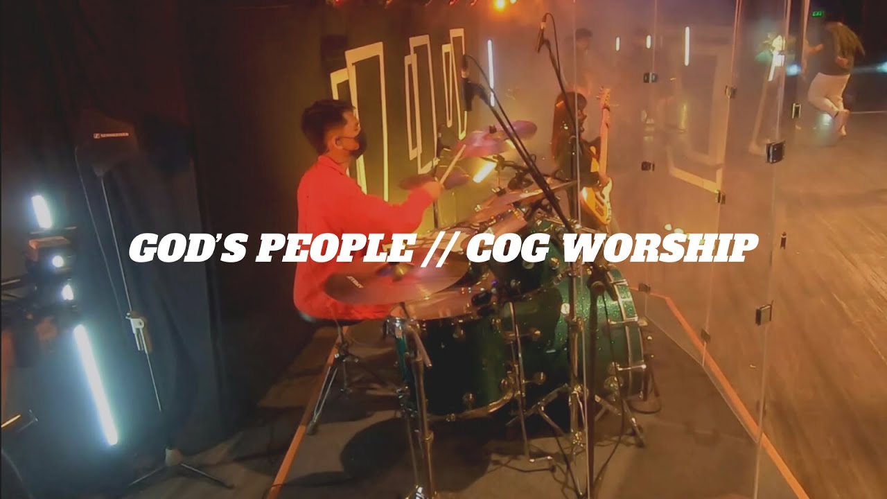 God’s People - COG Worship // Sunday Drum Cam