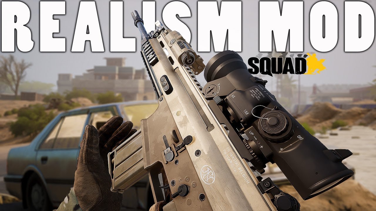 РЕАЛИЗМ МОД в SQUAD!