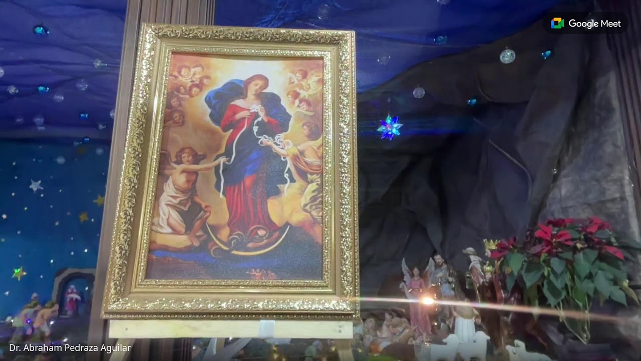 DÍA UNO: NOVENA A LA VIRGEN DESATANUDOS POR PATRICIA AGUILAR NEYRA