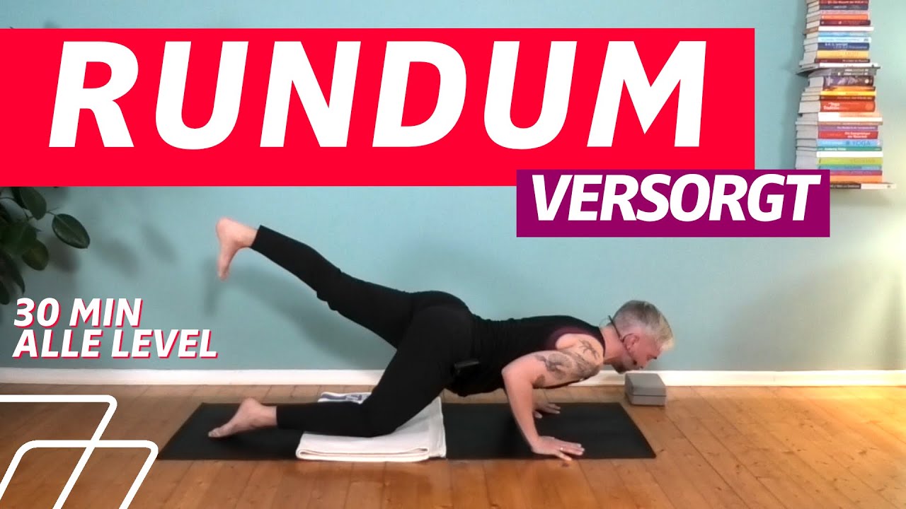 ⏰ 30:00 Minuten Yoga | komplette Yogastunde | kompakt, konzentriert | Kreativer Yoga Flow