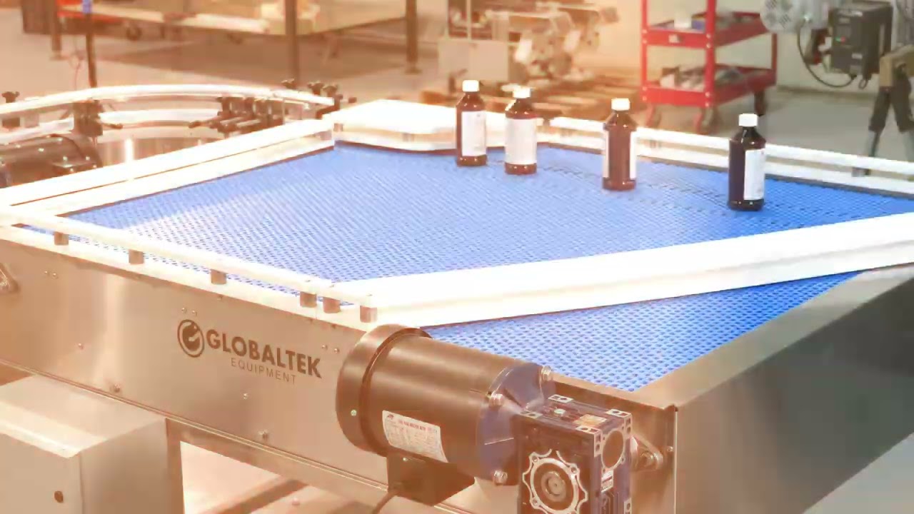 GLOBALTEK® Bi-Directional Accumulation Buffer Table