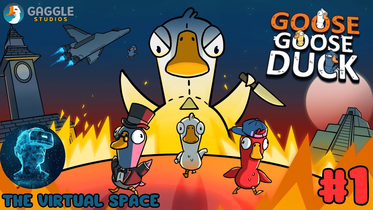 Запись стрима | Ищем предателей в Goose Goose Duck #1 (10.03.2024)
