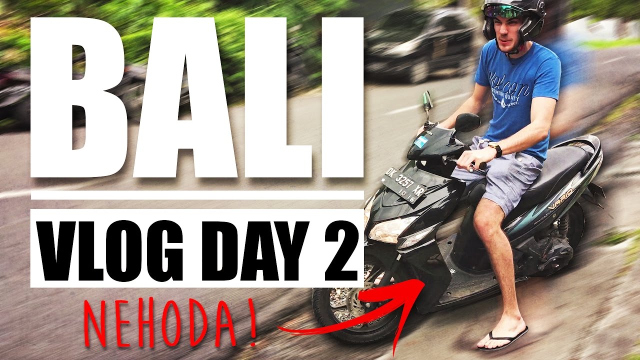 BALI VLOG 02 - MAL SOM NEHODU NA MOTORKE!