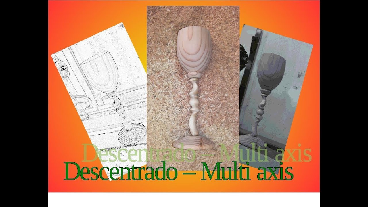 #92 Copa descentrada - Multi axis goblet