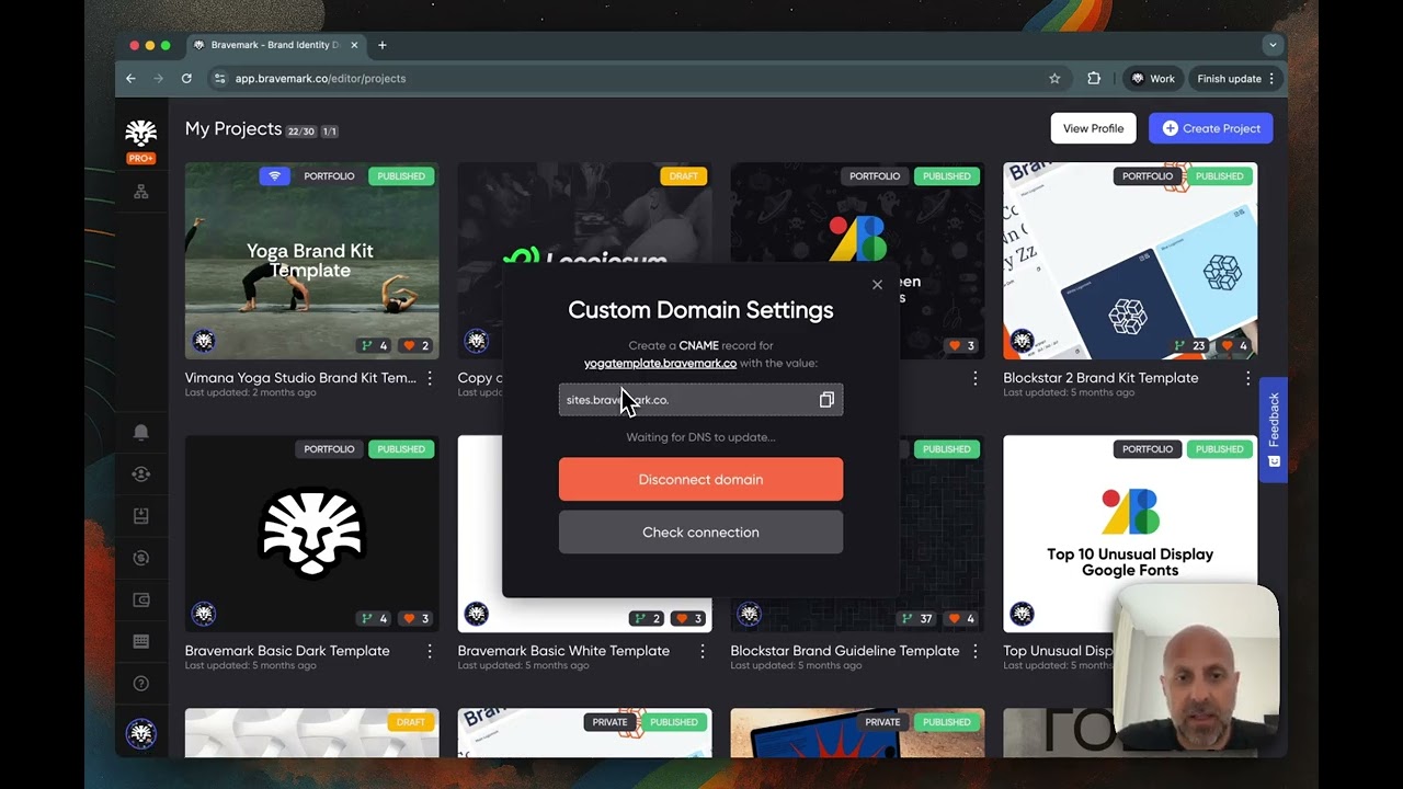 Bravemark Tutorial: Connect a Custom Domain in Minutes