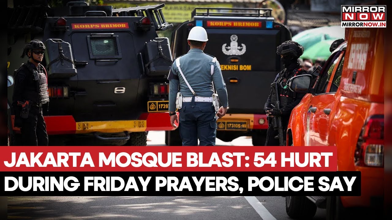 Jakarta Mosque Blast: 54 Injured During Friday Prayers At School's Mosque, Police Says | Watch