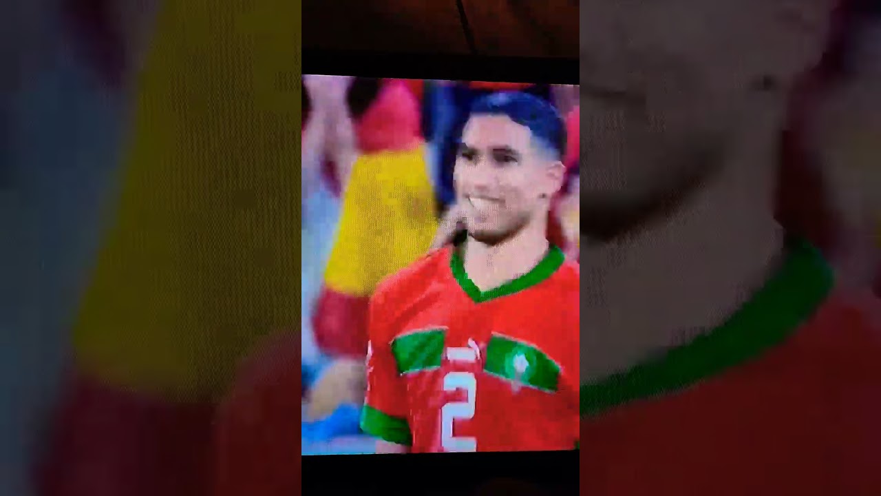 penalty kick Maroco vs Spain