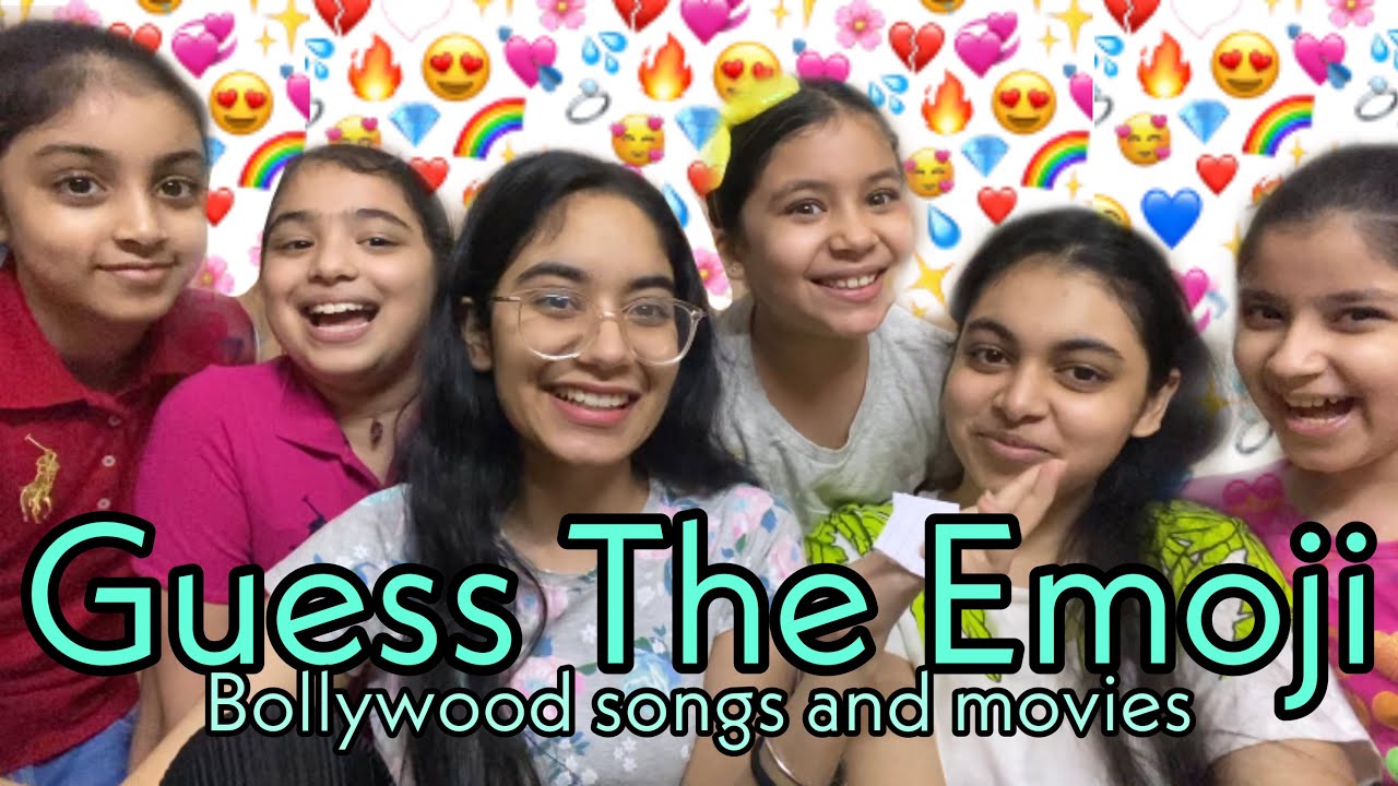 GUESS THE EMOJI CHALLENGE | Ft. BOLLYWOOD SONGS AND MOVIES | With My Cousins | Anahita Singh |