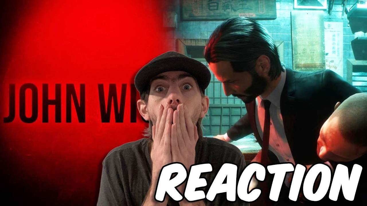REACTING TO THE JOHN WICK VIDEO GAME **AMAZING LOOK**