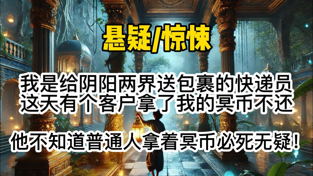 我是给阴阳两界送包裹的快递员，这天有个客户拿了我的冥币不还，他不知道普通人拿着冥币必死无疑…#惊悚 #懸疑 #一口氣看完 