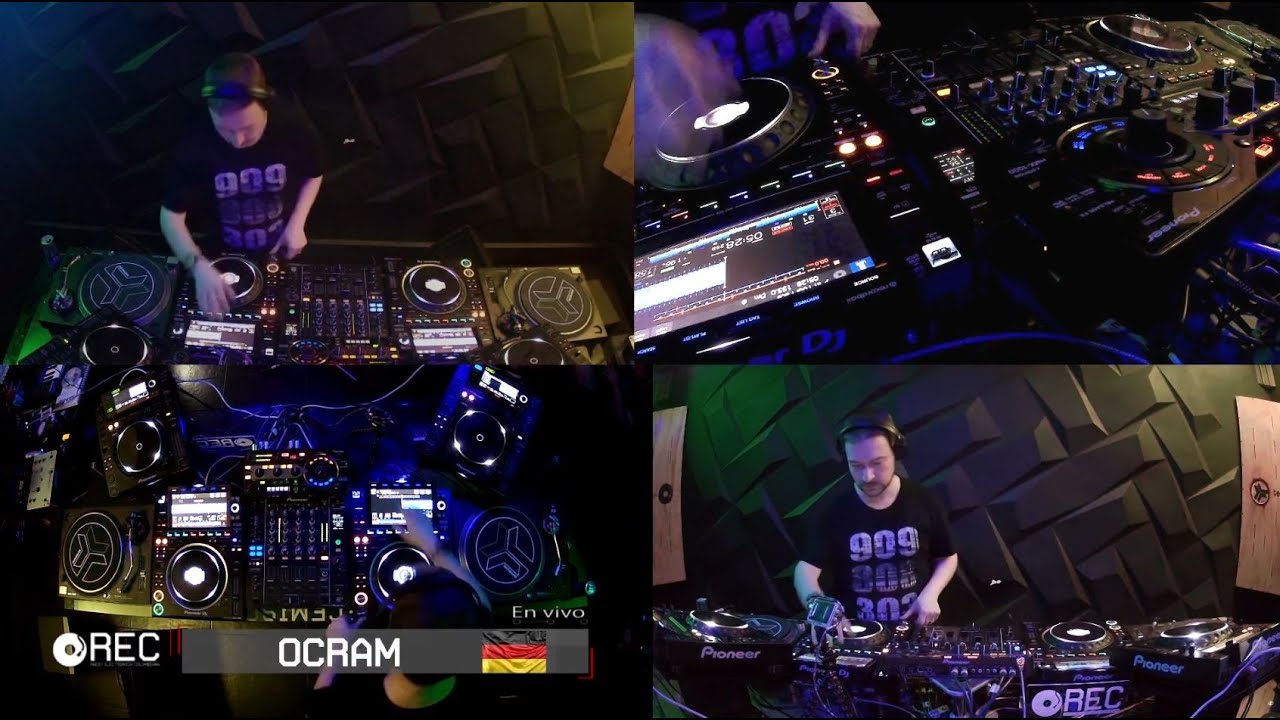 [Full Videoset] Dj Ocram @ REC (Radio Electronica Colombiana), Bogota (Colombia) 02.12.2021