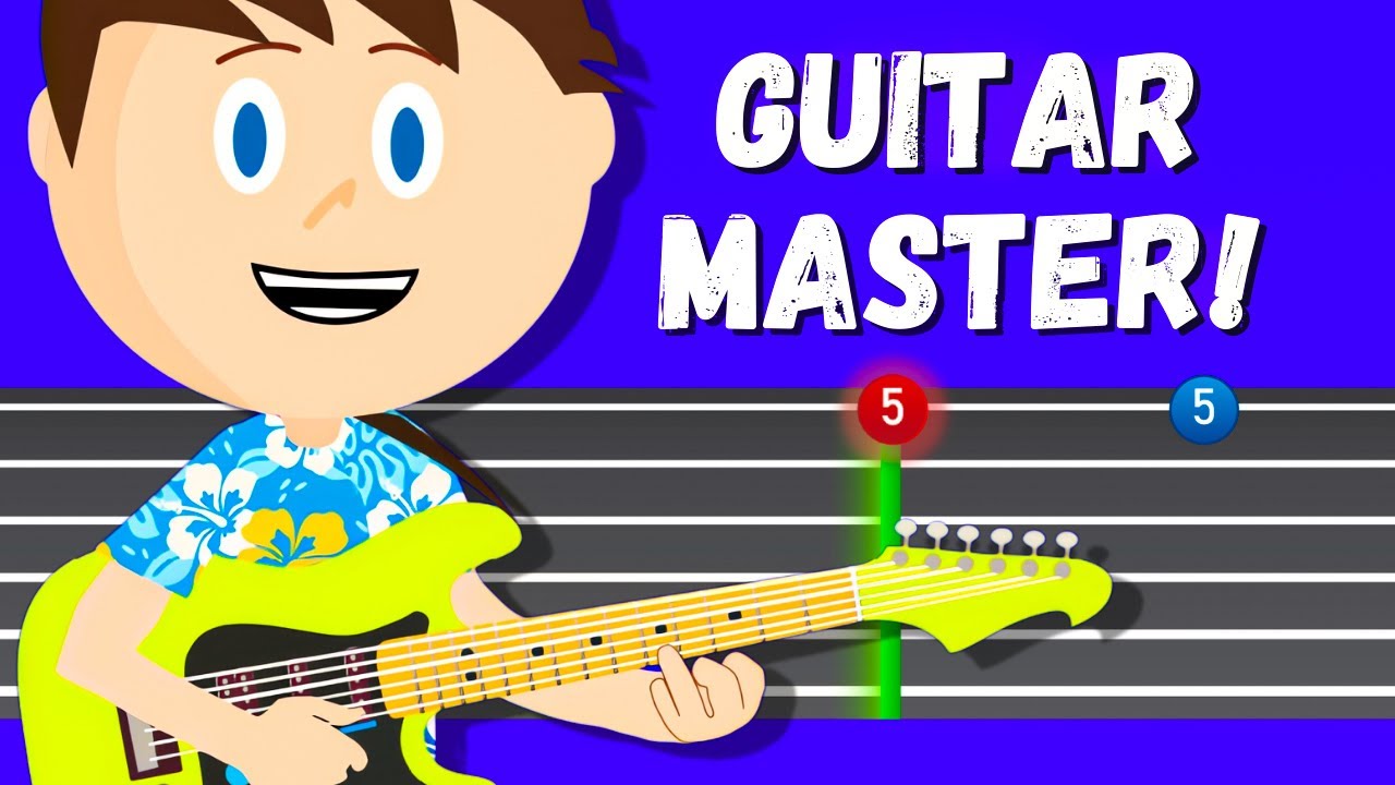 Guitar Lesson for Kids -Become a Guitar Master in 20 Minutes - Compilation #guitar #kids