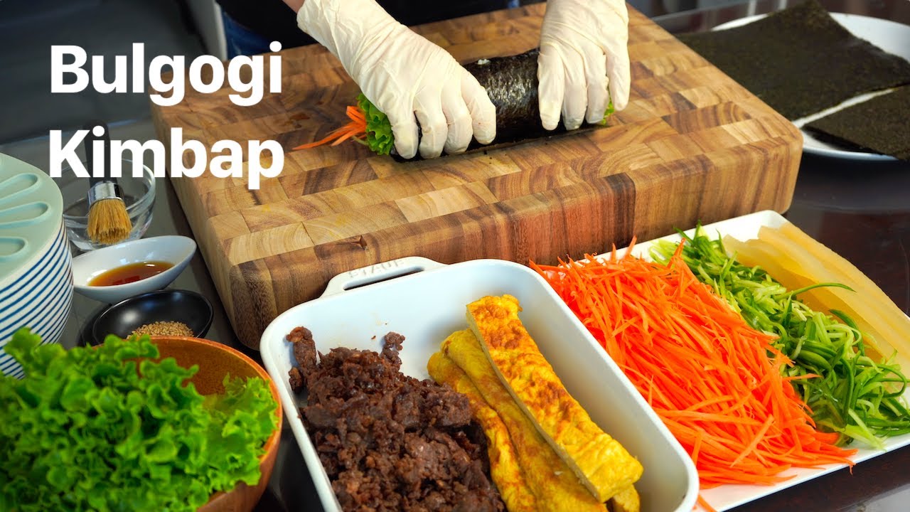Perfect Bulgogi Kimbap recipe for this summer! | 불고기김밥