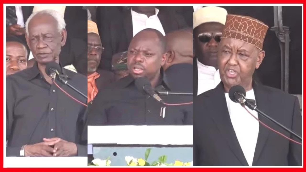 RC CHALAMILA - MZEE WARIOBA - KINANA WAONGEA MANENO YA UCHUNGU MSIBA WA MZEE MWINYI....