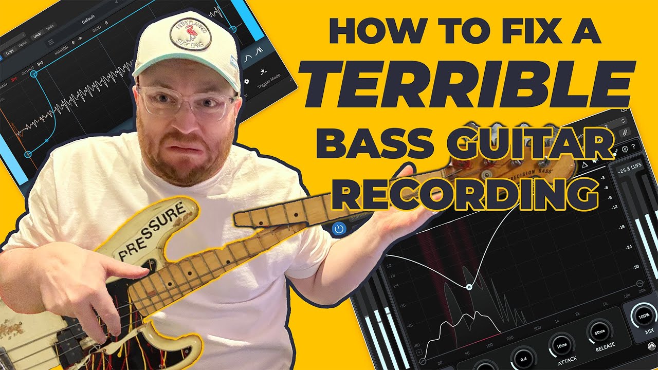 How I Mix Bass Guitar for Tight Low End and Perfect Kick Balance