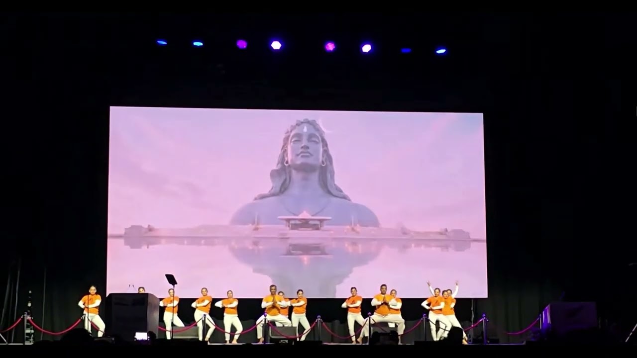 Kia Ora Modi Event | Bharatiya Temples Inc (Yoga Shiv Stuti)