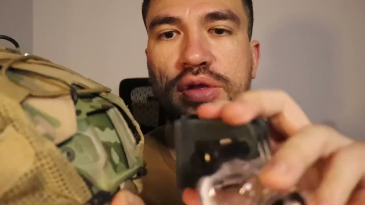 Adaptador GoPro resistente para capacete tático de airsoft