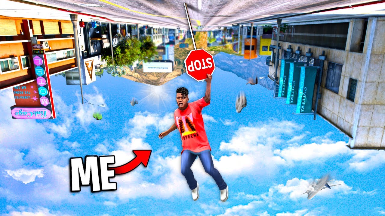 GTA 5, но она перевернута с ног на голову!
