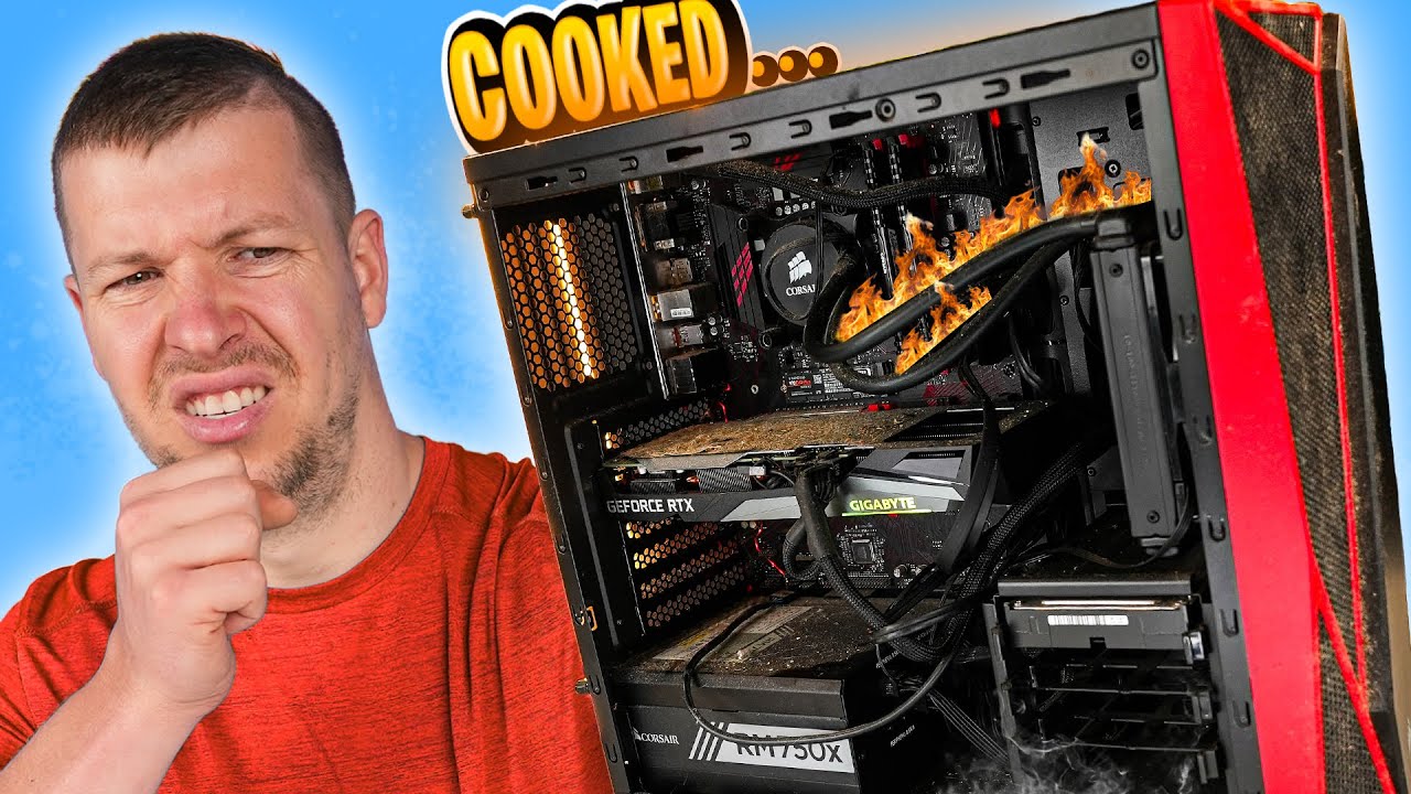 My Subscriber Sent Me Their FRIED Gaming PC… Could I Save It?