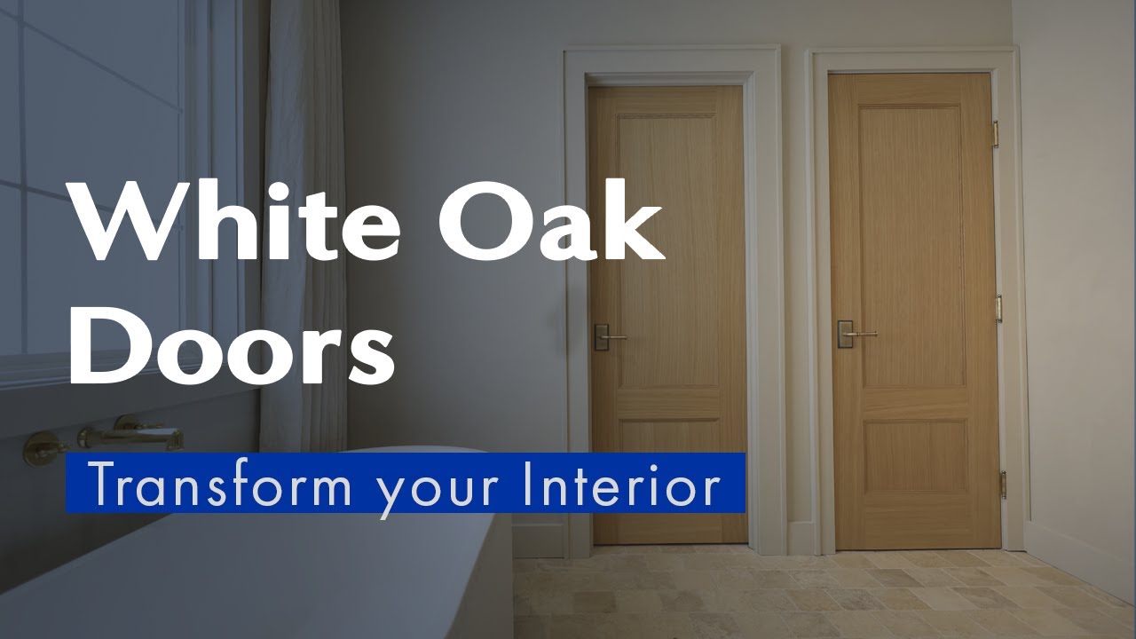 White Oak Doors | Steves Doors Interior Wood