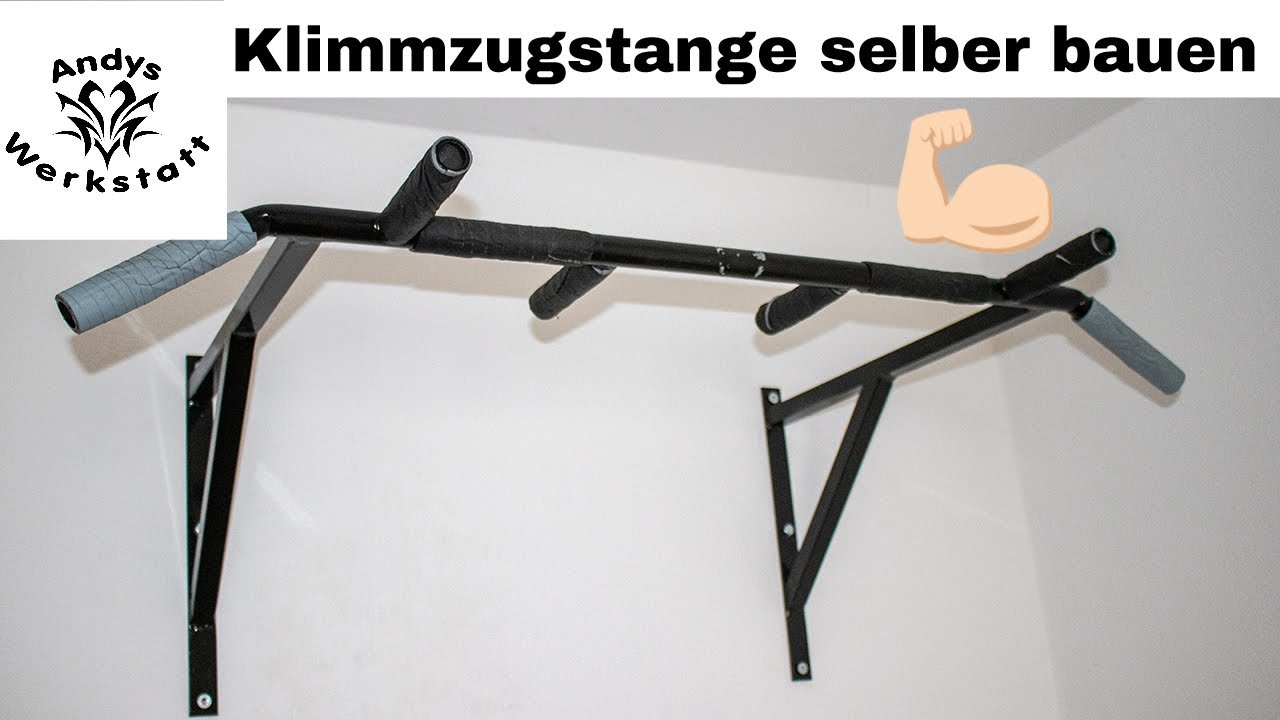 Calisthenics Klimmzugstange selber bauen 💪