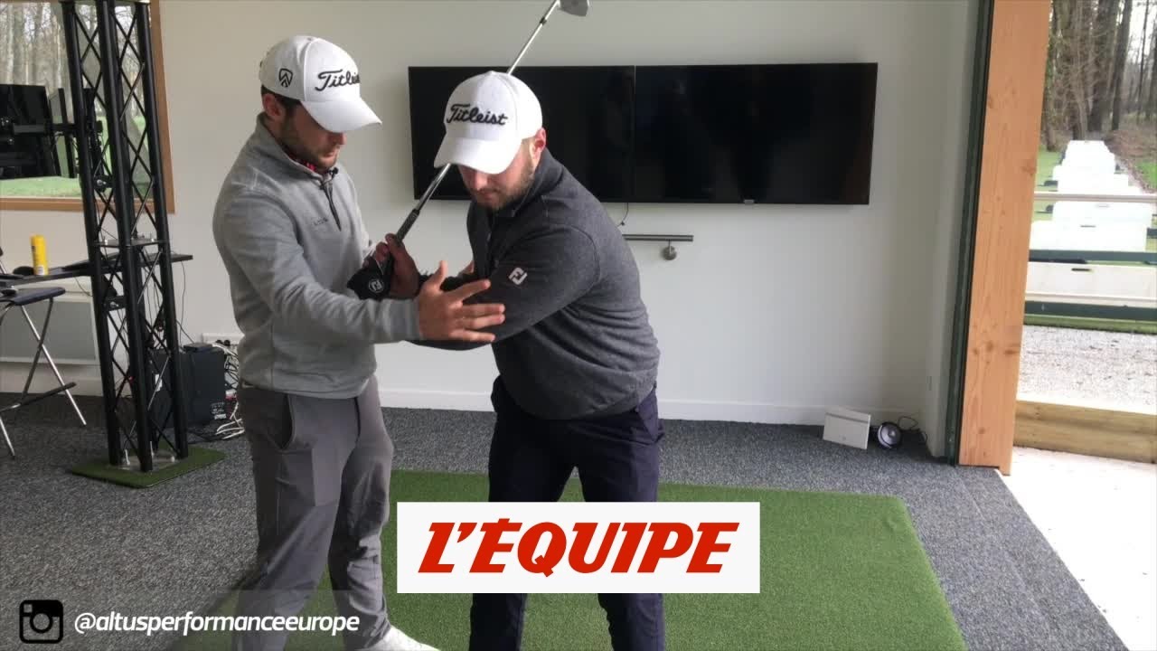 De la salle au practice - Golf - Altus
